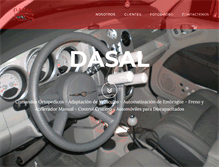 Tablet Screenshot of dasal.com.ar